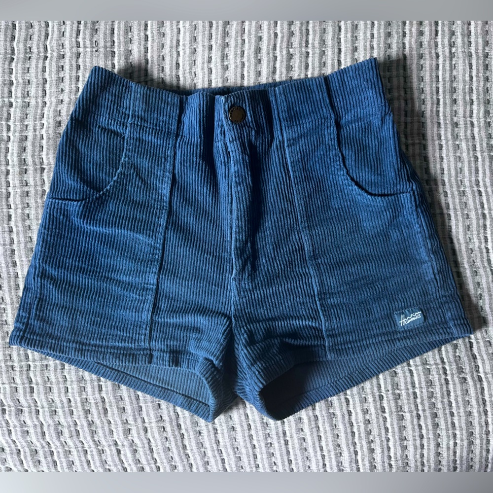 Hammie’s Blue Corduroy Shorts